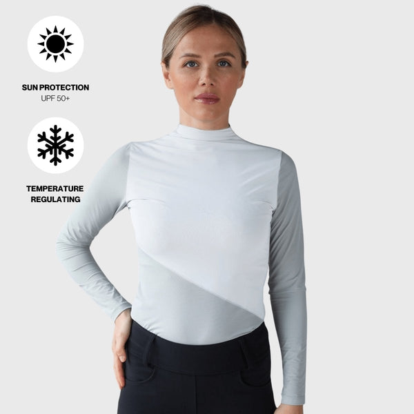 ULTRA BREATHABLE MOCK NECK LONG SLEEVE - ARMATEQ