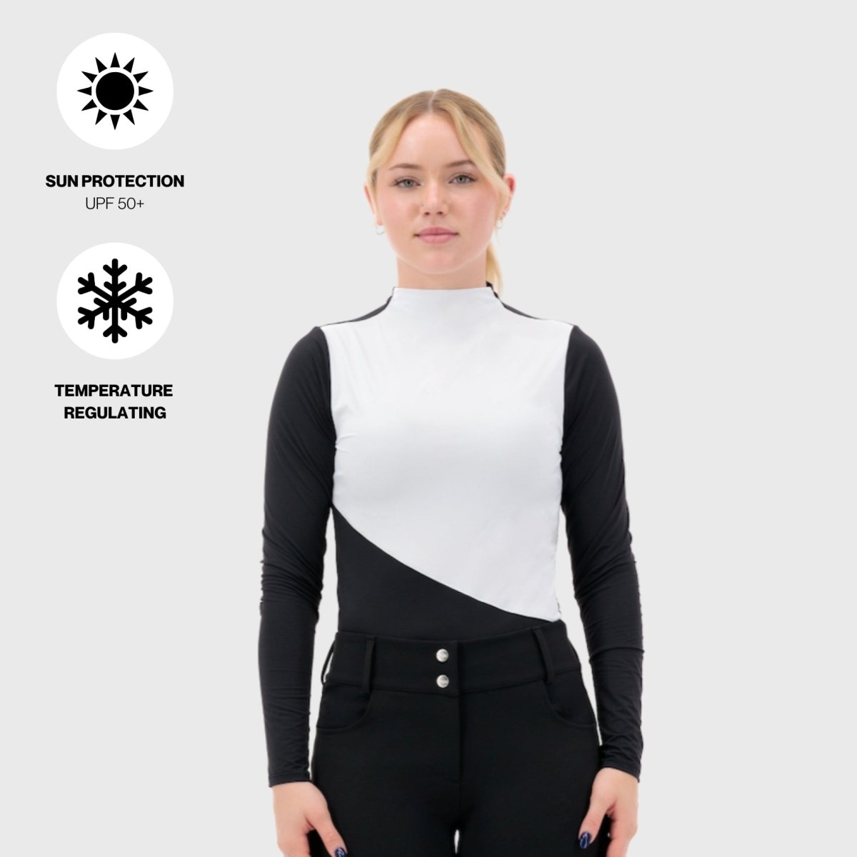 ULTRA BREATHABLE MOCK NECK LONG SLEEVE - ARMATEQ