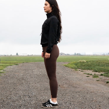 Core Legging - Brown