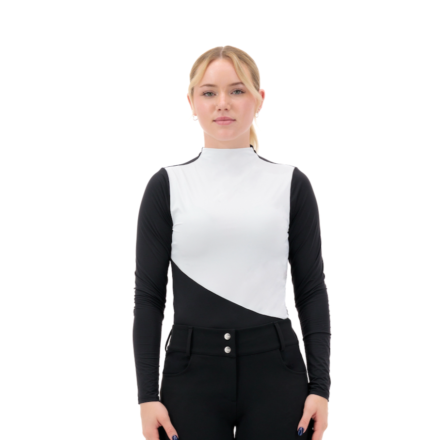 ULTRA BREATHABLE MOCK NECK LONG SLEEVE
