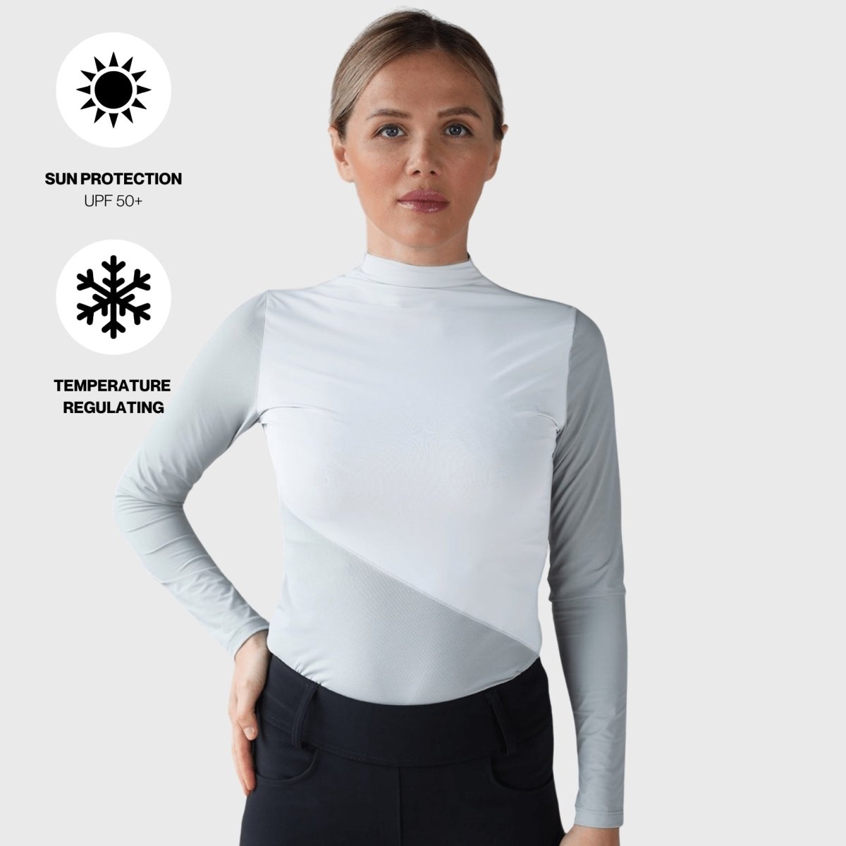ULTRA BREATHABLE MOCK NECK LONG SLEEVE - ARMATEQ