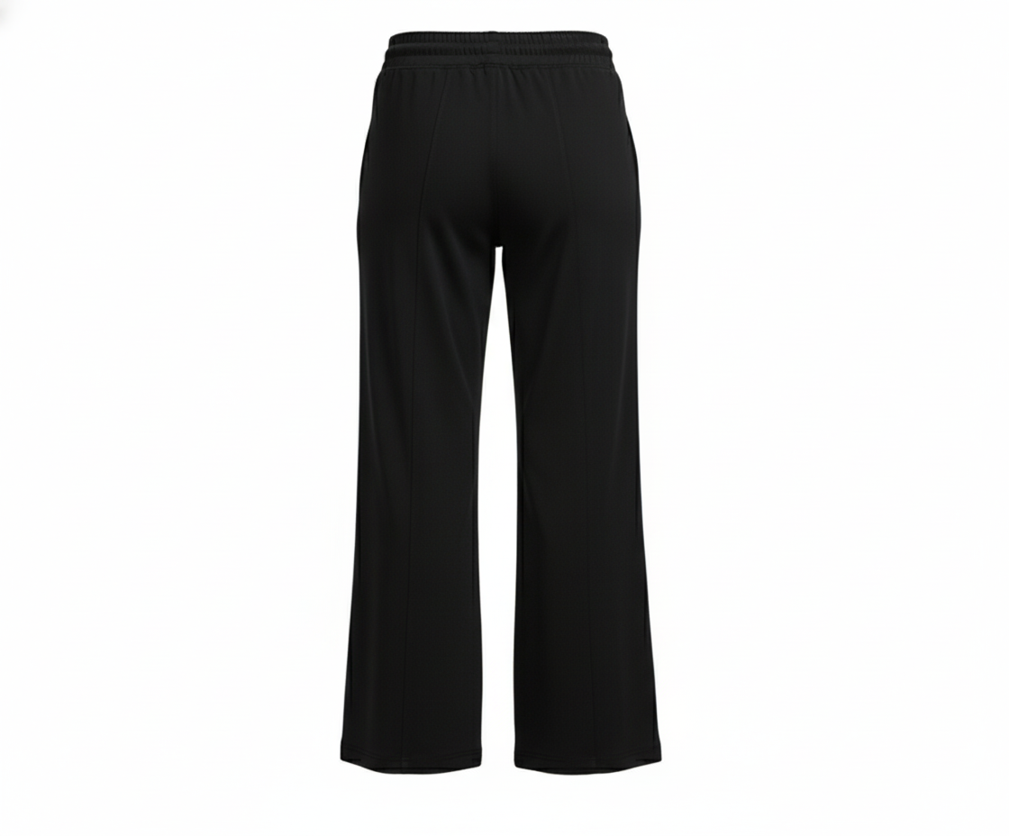 Black pants on a white background