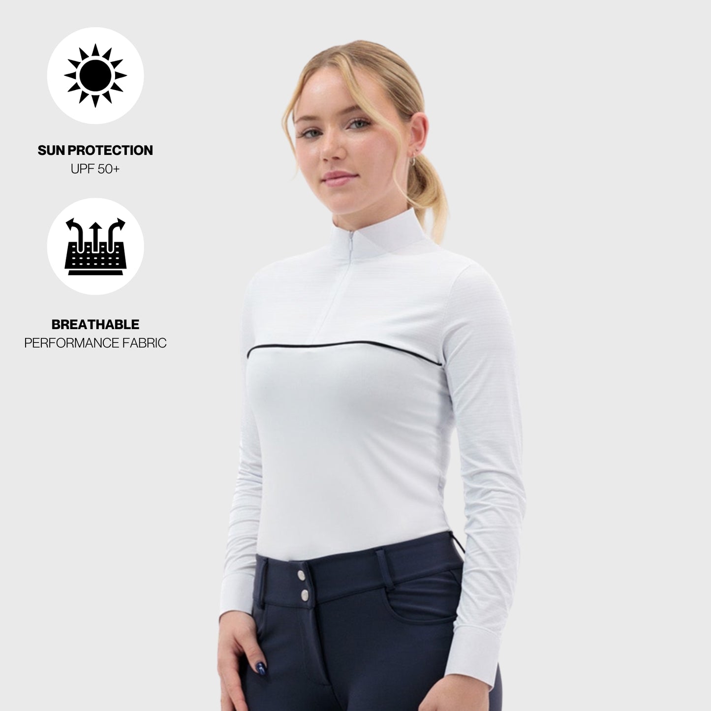 ULTRA BREATHABLE MONOCHROMATIC LONG SLEEVE