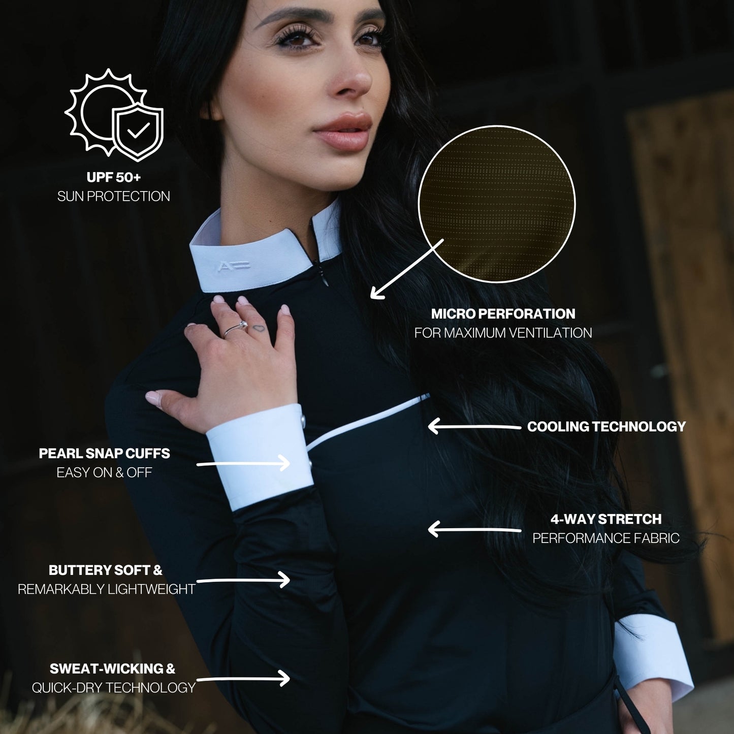 ULTRA BREATHABLE MONOCHROMATIC LONG SLEEVE