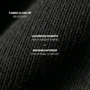 TECH FLEECE QUARTER ZIP - BLACK - ARMATEQ