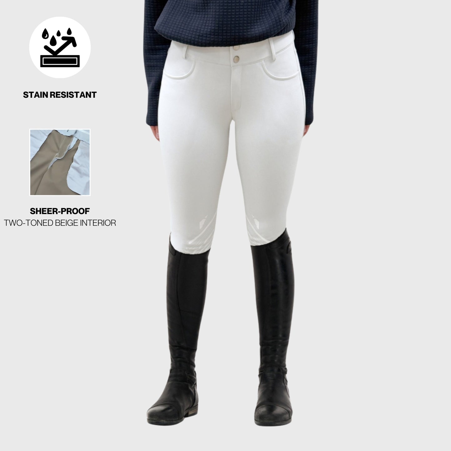 Water Resistant - “Lined” Competition Breech