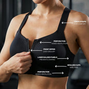 Impact Bra - Black - ARMATEQ