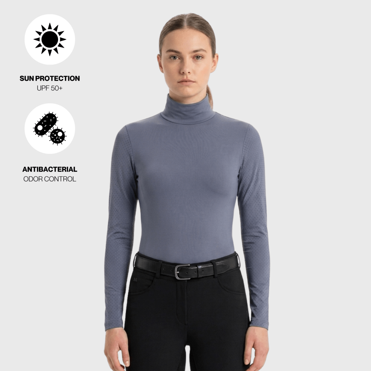 AIRFLOW High Neck – UPF 50+ Riding Sun Shirt - ARMATEQ