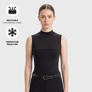 Ultra Breathable Sleeveless Mock Neck - ARMATEQ