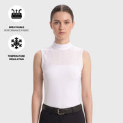 Ultra Breathable Sleeveless Mock Neck - ARMATEQ