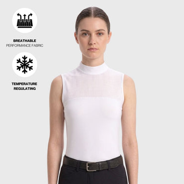 Ultra Breathable Sleeveless Mock Neck - ARMATEQ