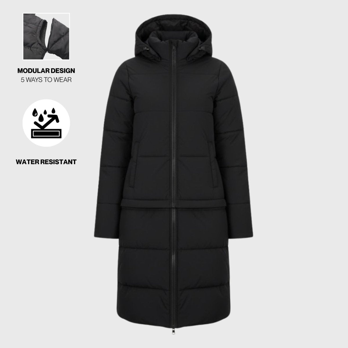THE ONLY JACKET - BLACK - ARMATEQ