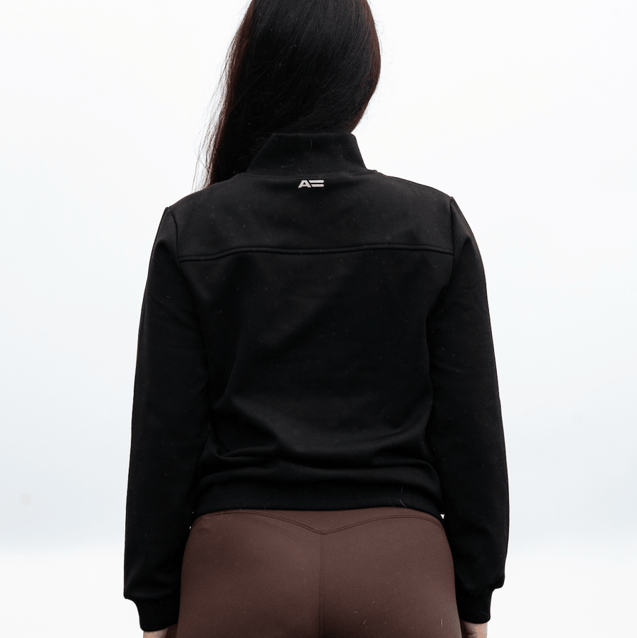 TECH FLEECE QUARTER ZIP - BLACK - ARMATEQ
