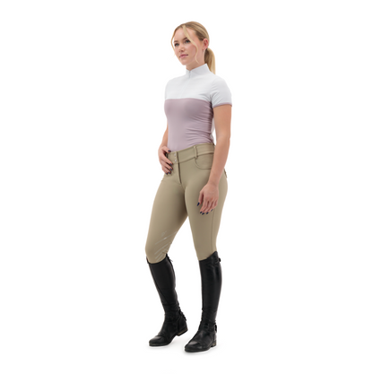 Sculpt Zip Breech - Beige