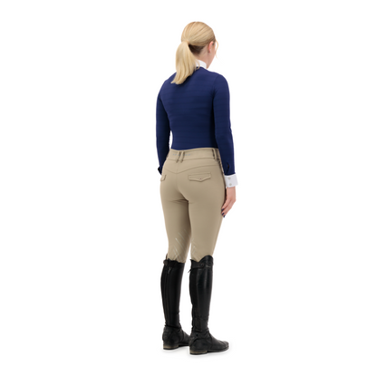 Sculpt Zip Breech - Beige